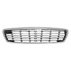 GRILLE BLACK W/CHROME FRAME (AVANTGARDE PKG) REPLACEMENT FOR MERCEDES E55 AMG 2005 PARTSLINK NUMBER MB1200135