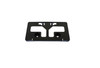 LICENSE PLATE BRACKET FR W/MOUNTING HARDWARE REPLACEMENT FOR FORD ESCAPE HYBRID 2022 PARTSLINK NUMBER FO1068179