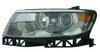 HEAD LAMP LH HALOGEN CAPA REPLACEMENT FOR LINCOLN MKZ 2008 PARTSLINK NUMBER  FO2502234C