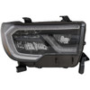 HEAD LAMP RH EXCLUDE PLATINUM HQ REPLACEMENT FOR TOYOTA SEQUOIA 2019 PARTSLINK NUMBER TO2503267