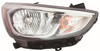 HEAD LAMP RH HALOGEN W/O LED CAPA  REPLACEMENT FOR HYUNDAI ACCENT HATCHBACK 2015 PARTSLINK NUMBER  HY2503192C