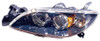 HEAD LAMP LH SDN CAPA REPLACEMENT FOR MAZDA MAZDA 3 2008 PARTSLINK NUMBER  MA2518108C
