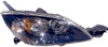 HEAD LAMP RH HB HALOGEN CAPA REPLACEMENT FOR MAZDA MAZDA 3 2008 PARTSLINK NUMBER  MA2519107C