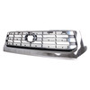 GRILLE FR CHROME FRAM W/SILVER BARS LTD MODELS REPLACEMENT FOR TOYOTA  TUNDRA 4WD 2019 PARTSLINK NUMBER   TO1200459