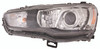HEAD LAMP LH HID EVOLUTION HQ REPLACEMENT FOR MITSUBISHI LANCER  2008 PARTSLINK NUMBER  MI2502148