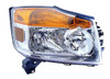 HEAD LAMP RH HQ REPLACEMENT FOR NISSAN ARMADA 2008 PARTSLINK NUMBER  NI2503175