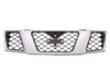 GRILLE CHROME/BLACK REPLACEMENT FOR NISSAN FRONTIER PICKUP 2008 PARTSLINK NUMBER  NI1200217