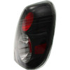 TAIL LAMP RH SE-R BLACK BEZEL REPLACEMENT FOR NISSAN ALTIMA 2005 PARTSLINK NUMBER NI2801169U