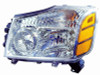 HEAD LAMP LH CAPA REPLACEMENT FOR NISSAN ARMADA 2005 PARTSLINK NUMBER NI2502154C