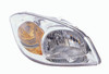 HEAD LAMP RH (W/O BRACKET) CAPA REPLACEMENT FOR PONTIAC G5 2008 PARTSLINK NUMBER  GM2503251C