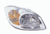 HEAD LAMP RH (W/O BRACKET) HQ REPLACEMENT FOR PONTIAC G5 2008 PARTSLINK NUMBER  GM2503251