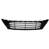 GRILLE LOWER KOREA BUILT BLACK W/THREE CHROME BARS   REPLACEMENT FOR HYUNDAI ELANTRA SEDAN 2015 PARTSLINK NUMBER  HY1036122