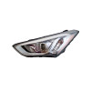 HEAD LAMP LH HID SPORTS BLACK BEZEL HQ  REPLACEMENT FOR HYUNDAI SANTA FE SPORTS 2015 PARTSLINK NUMBER  HY2502179