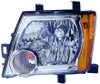 HEAD LAMP LH EXCLUDE 09-15 S/X-MODELS HQ REPLACEMENT FOR NISSAN XTERRA 2005 PARTSLINK NUMBER  NI2502161