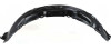 FENDER LINER RH REPLACEMENT FOR TOYOTA CAMRY HYBRID 2008 PARTSLINK NUMBER  TO1251122