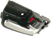 DOOR HANDLE FR RH INNER (CHROME/BLACK) REPLACEMENT FOR TOYOTA COROLLA SEDAN 2008 PARTSLINK NUMBER  TO1353139