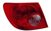 TAIL LAMP LH CAPA REPLACEMENT FOR TOYOTA COROLLA SEDAN 2008 PARTSLINK NUMBER  TO2800154C