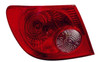 TAIL LAMP LH HQ REPLACEMENT FOR TOYOTA COROLLA SEDAN 2008 PARTSLINK NUMBER  TO2800154