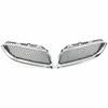 GRILLE ASSY MATT-DARK GREY W/CHROME FRAME SE REPLACEMENT FOR PONTIAC BONNEVILLE 2005 PARTSLINK NUMBER GM1200452