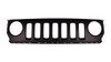 GRILLE PRIMED BLACK  REPLACEMENT FOR JEEP PATRIOT 2015 PARTSLINK NUMBER  CH1200343
