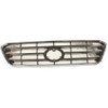 GRILLE LTD PAINTED SLV-GRAY/GRAY REPLACEMENT FOR TOYOTA HIGHLANDER 2008 PARTSLINK NUMBER  TO1200307