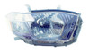 HEAD LAMP RH SPORT MDL W/SMOKED LENS HQ REPLACEMENT FOR TOYOTA HIGHLANDER 2008 PARTSLINK NUMBER  TO2503177