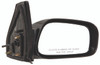 DOOR MIRROR RH MANUAL NON-FOLDAWAY GLOSS BLACK PTM REPLACEMENT FOR TOYOTA MATRIX 2008 PARTSLINK NUMBER  TO1321206