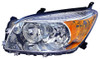 HEAD LAMP LH BASE/LTD MODEL CAPA REPLACEMENT FOR TOYOTA RAV4 2008 PARTSLINK NUMBER  TO2518106C