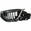 GRILLE PARTIAL PAINTED-BK W/CHROME MLDG  REPLACEMENT FOR MAZDA CX5 2015 PARTSLINK NUMBER  	MA1200187