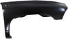 FENDER FR RH REPLACEMENT FOR DODGE DOKOTA PICKUP 2000 PARTSLINK NUMBER  CH1241212