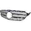 GRILLE INNER MATTE DARK GRAY  REPLACEMENT FOR MERCEDES C400 2015 PARTSLINK NUMBER  MB1200172
