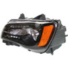 HEAD LAMP LH HALOGEN BLACK BEZEL CAPA   REPLACEMENT FOR CHRYSLER 300 2013 PARTSLINK NUMBER  CH2502235C