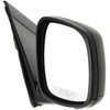 DOOR MIRROR RH POWER HTD TEXTURED WITH BLACK 10 HOLE/5 PIN CONNECTOR  REPLACEMENT FOR CHRYSLER TOWN AND COUNTRY 2013 PARTSLINK NUMBER  CH1321291