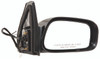 DOOR MIRROR RH POWER NON-FOLDAWAY GLOSS BLACK PTM REPLACEMENT FOR PONTIAC VIBE 2005 PARTSLINK NUMBER TO1321207