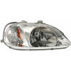 HEAD LAMP RH HQ REPLACEMENT FOR HONDA CIVIC SEDAN 2000 PARTSLINK NUMBER  HO2503113