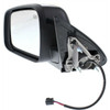 DOOR MIRROR LH POWER HTD PTM   REPLACEMENT FOR DODGE DURANGO 2013 PARTSLINK NUMBER  CH1320348