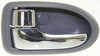 DOOR HANDLE FR LH INNER GRAY W/CHROME REPLACEMENT FOR MAZDA MPV 2000 PARTSLINK NUMBER  MA1352103