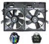 RADIATOR FAN ASSY REPLACEMENT FOR MAZDA MPV 2000 PARTSLINK NUMBER  MA3115125
