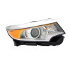 HEAD LAMP RH HALOGEN W/O SPORT W/O LOGO CHROME BEZEL HQ  REPLACEMENT FOR FORD EDGE 2013 PARTSLINK NUMBER  FO2503291