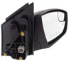 DOOR MIRROR RH POWER PTM HTD W/SPOTTER W/O BLIND SPOT/MEMORY   REPLACEMENT FOR FORD ESCAPE 2013 PARTSLINK NUMBER  FO1321436