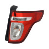 TAIL LAMP RH RED LENS W/LED HQ  REPLACEMENT FOR FORD EXPLORER POLICE INTERCEPTOR 2013 PARTSLINK NUMBER  FO2801226