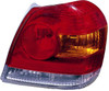 TAIL LAMP LH SDN/CPE HQ REPLACEMENT FOR TOYOTA ECHO 2005 PARTSLINK NUMBER TO2818123