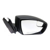 DOOR MIRROR RH POWER W/BLIND SPOT/TEMP SENSOR FITS 12-14 S MODEL/2012 SE MODEL SDN   REPLACEMENT FOR FORD FOCUS 2013 PARTSLINK NUMBER   FO1321461