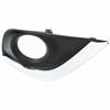FOG LAMP BEZEL FR RH  REPLACEMENT FOR NISSAN VERSA SEDAN 2015 PARTSLINK NUMBER  NI1039134