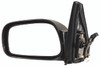 DOOR MIRROR LH POWER NON-FOLDAWAY GLOSS BLACK PTM REPLACEMENT FOR TOYOTA MATRIX 2005 PARTSLINK NUMBER TO1320207