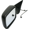 DOOR MIRROR LH MANUAL TEXTURED W/O TOW W/ TEMPERATURE SENSOR  REPLACEMENT FOR RAM PICKUP RAM 1500 2015 PARTSLINK NUMBER  	CH1320353