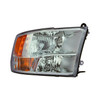 HEAD LAMP RH CHROME HALOGEN W/O PROJECTOR TYPE EXCLUDE DUALLY MODELS 1ST DESIGN W/O EXTRA REFLECTOR CAPA   REPLACEMENT FOR RAM PICKUP RAM 2500 2015 PARTSLINK NUMBER  CH2503282C