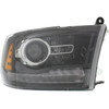 HEAD LAMP RH HALOGEN PROJECTOR BLACK BEZEL CAPA  REPLACEMENT FOR RAM PICKUP RAM 3500 2015 PARTSLINK NUMBER  CH2503245C