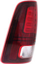 TAIL LAMP LH LED BLACK SPORT/RT SMOKED LENS HQ  REPLACEMENT FOR RAM PICKUP RAM 3500 2015 PARTSLINK NUMBER  CH2800202