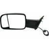 DOOR MIRROR LH MANUAL TEXTURED W/TOW   REPLACEMENT FOR RAM PICKUP RAM 4500 2015 PARTSLINK NUMBER  CH1320349